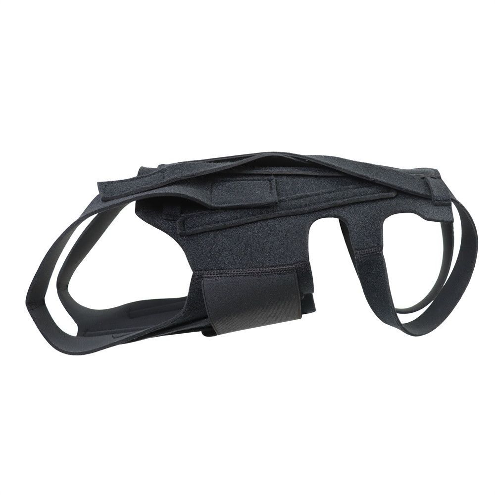Dog Back Brace for Small Dogs - Adjustable Spinal Stability Brace, Comfortable for Senior or Less Mobile Small Dogs, Black M - Image 1