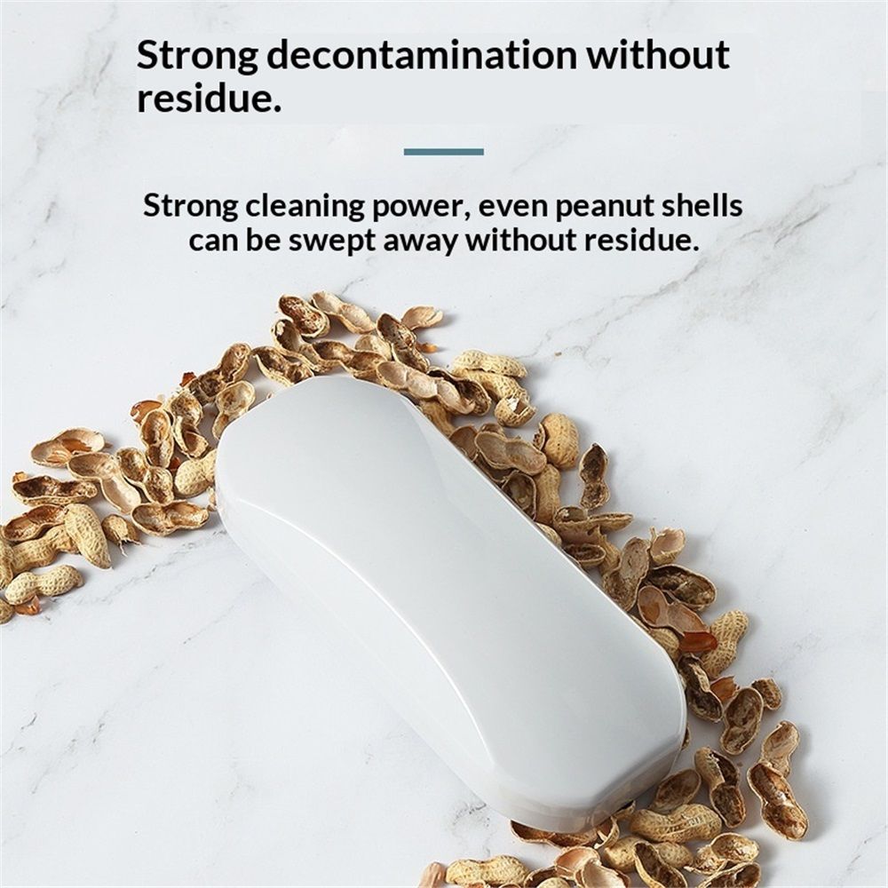 2 pack Handheld Crumb Sweeper, Carpet Sweeper Cleaner with Garbage Collection Nutshell Soft Debris Collector, Reusable Table Sweeper for Table, Mat, Bed Sheets, Sofas - Image 5