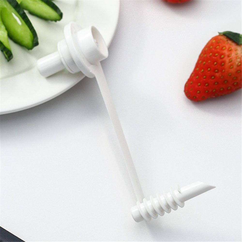 2 pack Spiral Cutter, Spiral Cutter for Veggies, Kitchen Spiralizer Tool for Cucumber, Potato, Carrot and More - Image 2