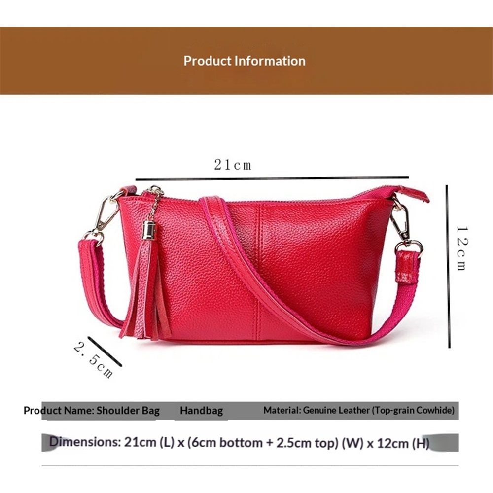 Genuine Leather Wristlet Clutch for Women Ultra-Slim Ladies Credit Card Holder Wallet Purses（rose red） - Image 4
