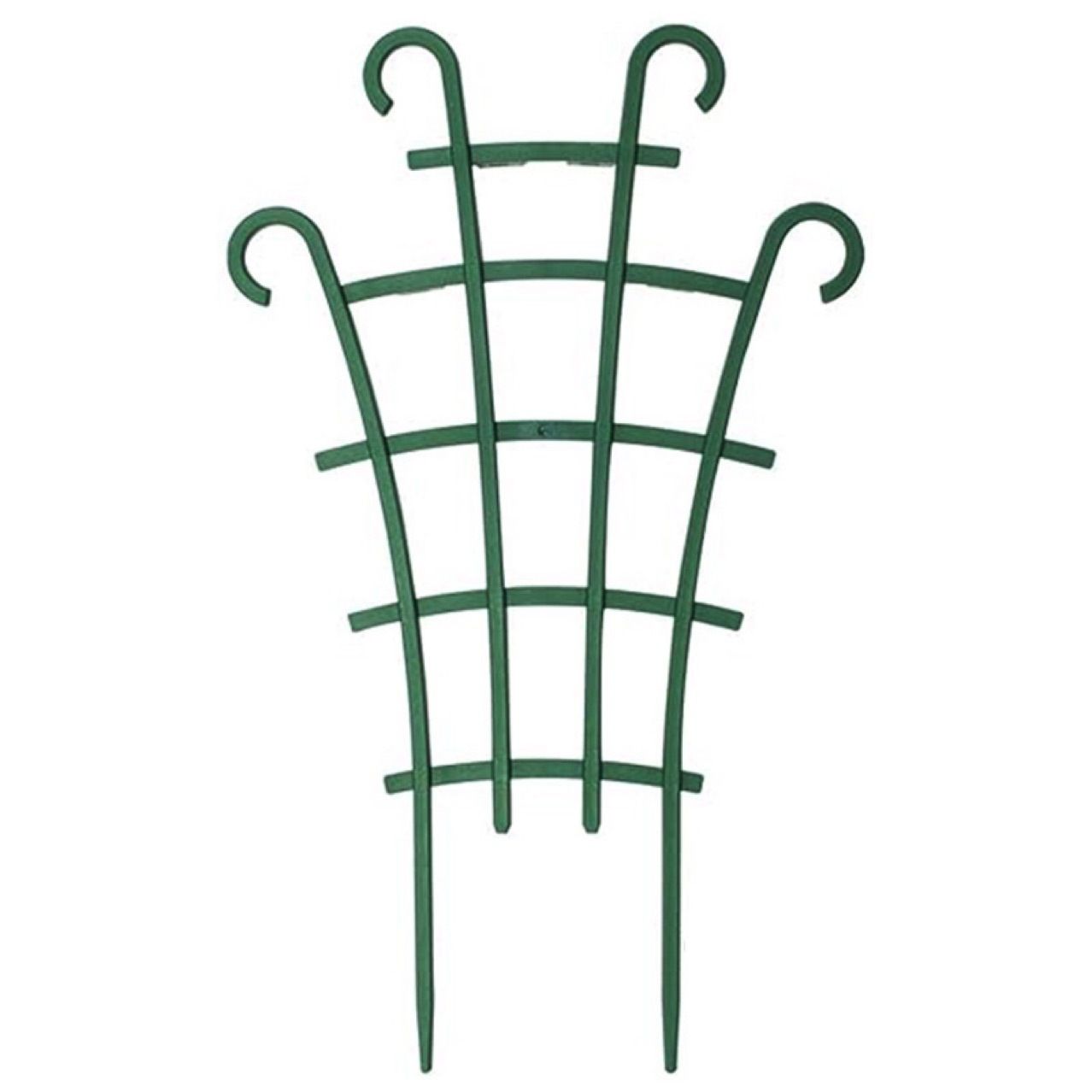 10 Pack Small Trellis for Potted Plants Indoor Outdoor, Tiny Stackable Plastic Climbing Stakes, Mini DIY Garden Support Trellis for Houseplants Vines Vegetables Flowers Stand Frame - Image 2