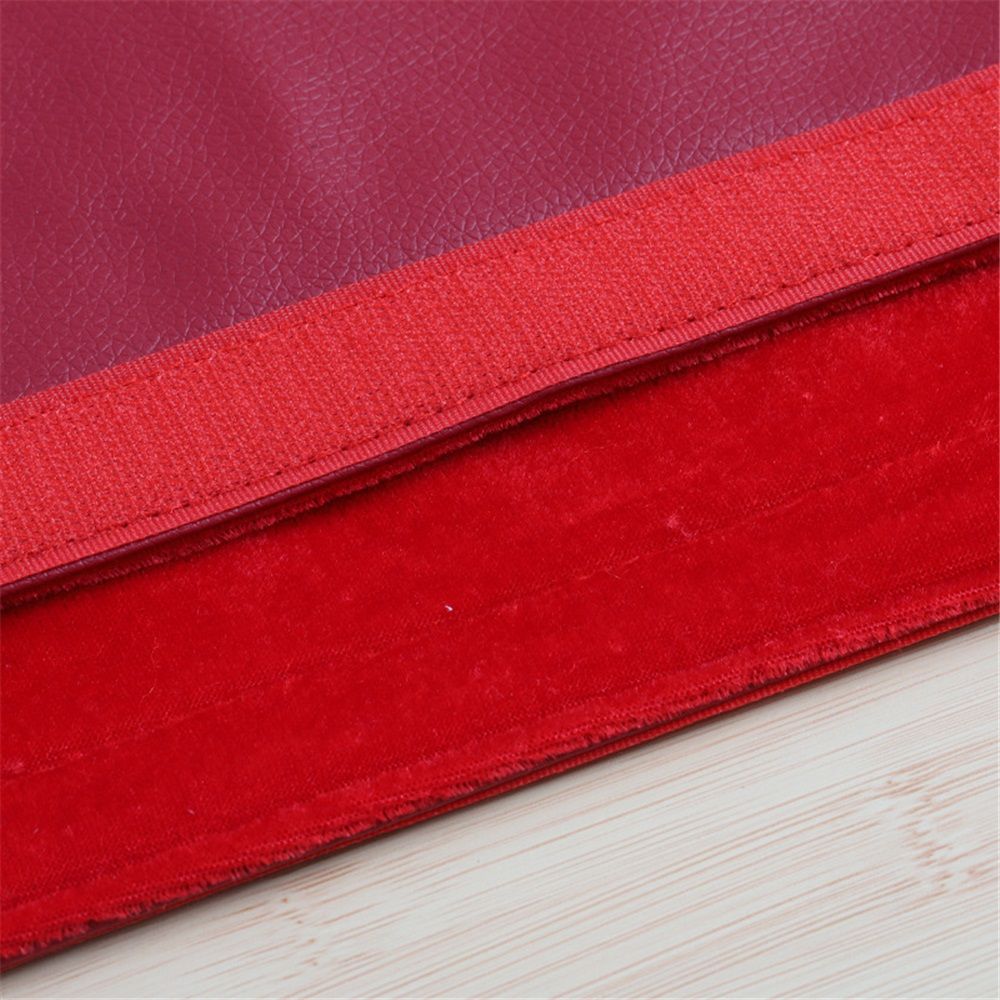 2 pairs Dark Red Refrigerator Door Handle Covers - Protector for Ovens, Dishwashers.Keep Your Kitchen Appliance Clean from Smudges,Food Stains - Image 3