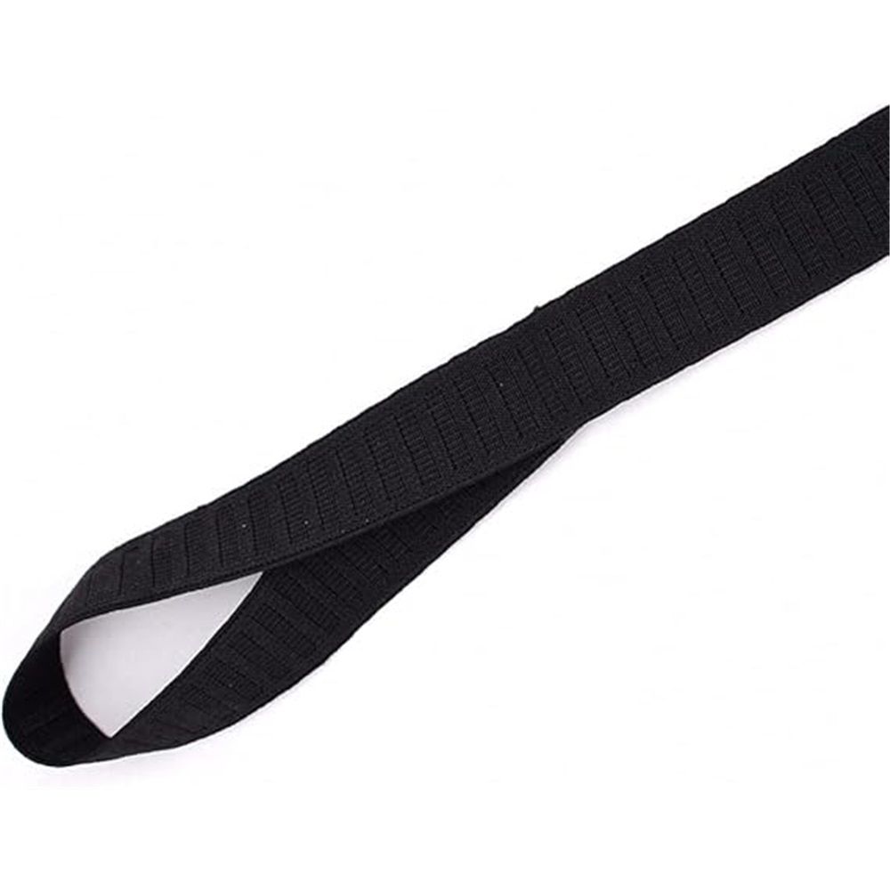 Unisex Adjustable Shirt Garters - Stirrup Shirt Stays - Keeps Shirts Tucked in All Day - Easy-to-Wear Garter Straps with Foot Loop - Black - Image 5
