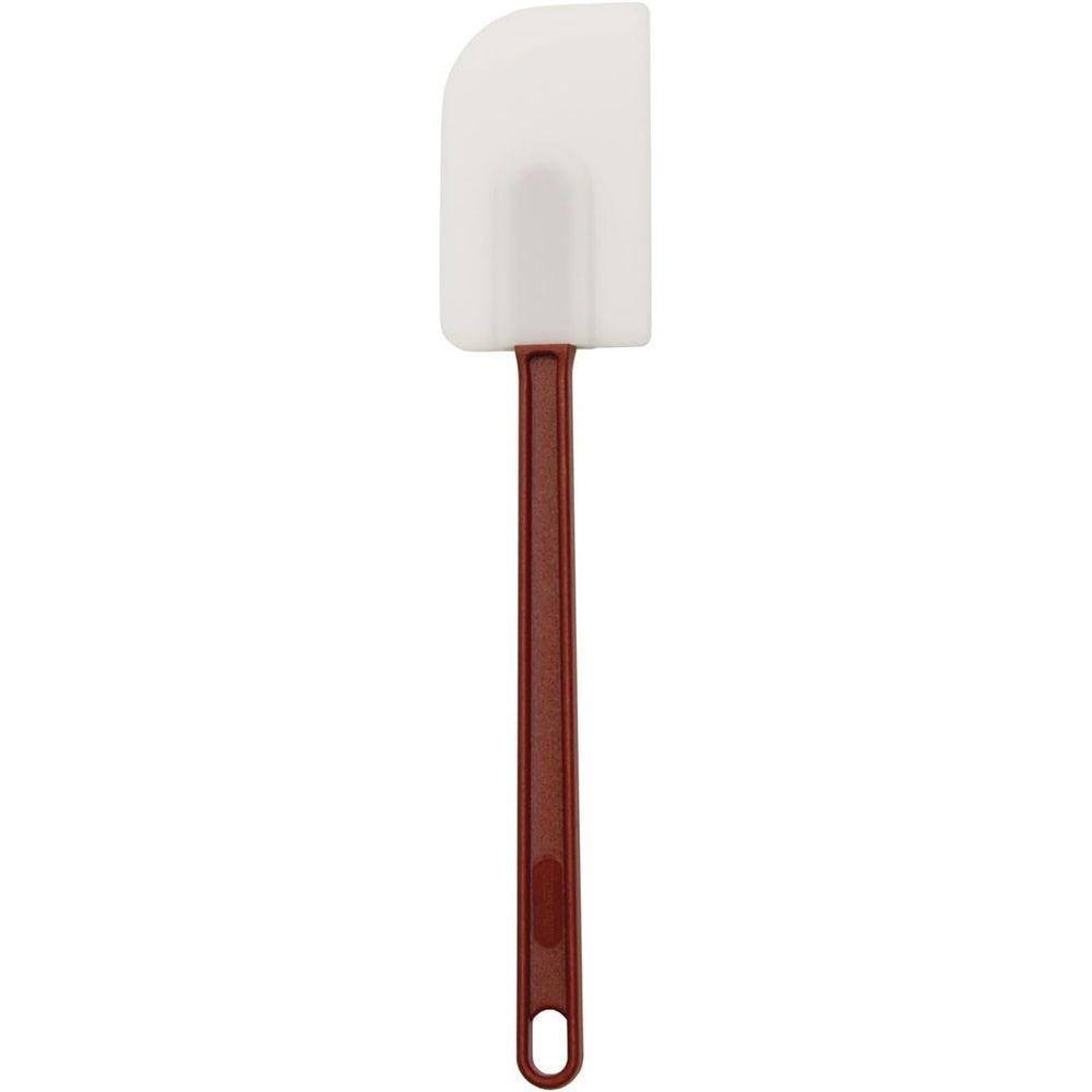 High Heat Resistant Silicone Heavy Duty Spatula/Food Scraper 14-Inch Red Handle for Baking/Cooking/Mixing Dishwasher Safe - Image 1