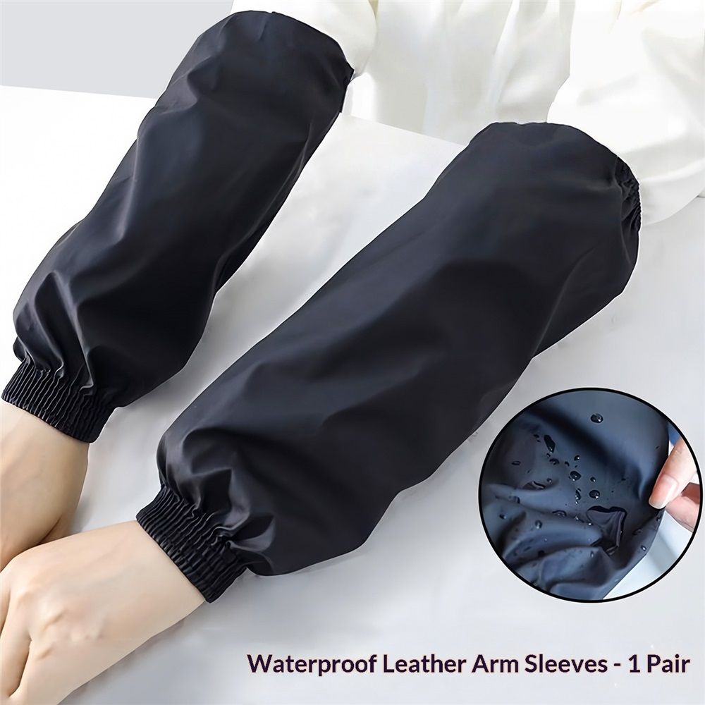 Fruit Picking Sleeves, 1-Pair black, arm covers for protection against household stains, Home Supplies Arm Sleeves Covers - Image 2
