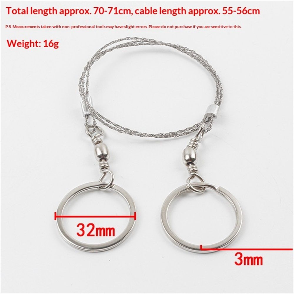 Wire Saw, Simple Practical Tool for Easily Cattle and Sheep Horn Care Farm Environment Stainless Steel - Image 3