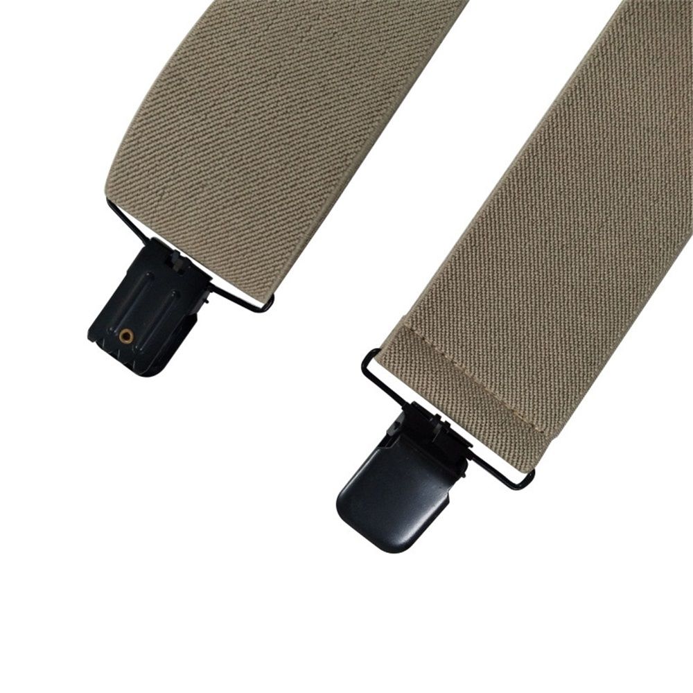 Ski Suspenders for Men & Women - Heavy Duty Support Adjustable Elastic Mens Suspenders w/Pant Clips that Won't Tear - Image 2