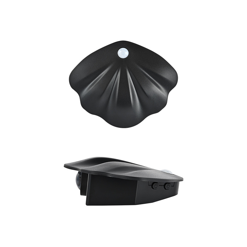 Black Shell Sensor Light - Decorative LED Motion-Activated Lamp for Home & Outdoor - Image 5