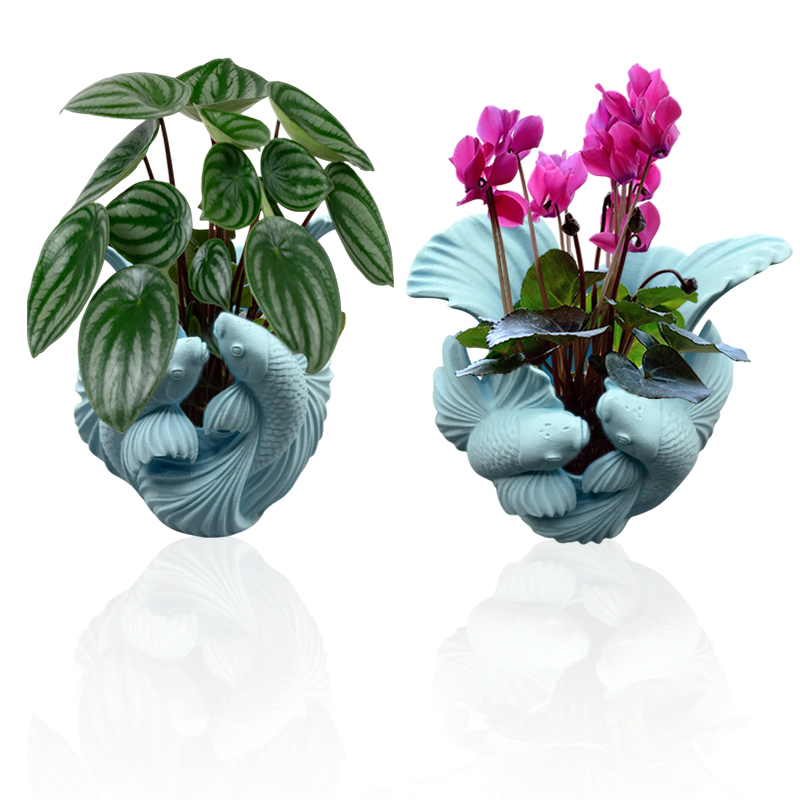 Biomorphic Flowing Sculptural Vase - Organic Wavy Modern Home Decor - Image 1
