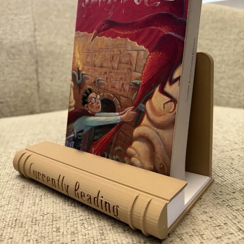 3D printed bookends are both practical and aesthetically pleasing, making them ideal for bookworms, students, or anyone who enjoys organizing their reading materials. - Image 2