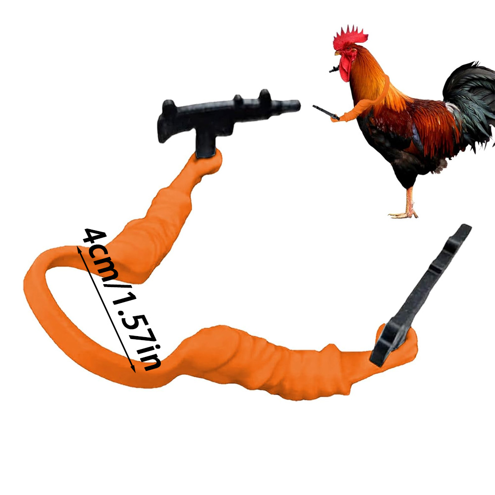 Chicken arms with Guns,Fun, Durable, Rooster Pistol Party, Perfect for Parties, Photoshoots and Pranks Costumes for Chickens to wear(blue) - Image 4