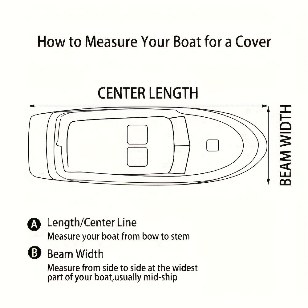 Trailerable Boat Cover – 600DHeavy Duty Waterproof Tarp with Storage Bag, Designed for V-Hull, Fish & Ski, Runabout, Bass & Fishing Boats,23-25FTSilver - Image 6