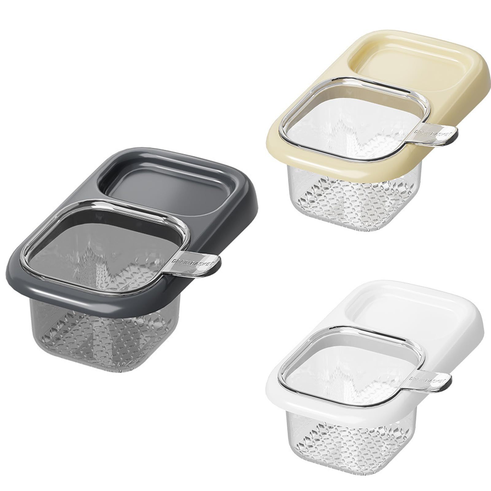 Rose Red self-designed Sink Drain Basket, Detachable Kitchen Food Residue Filter Strainer Holder for Leftovers Tea Leaves Waste Water Draining Rack - Image 3