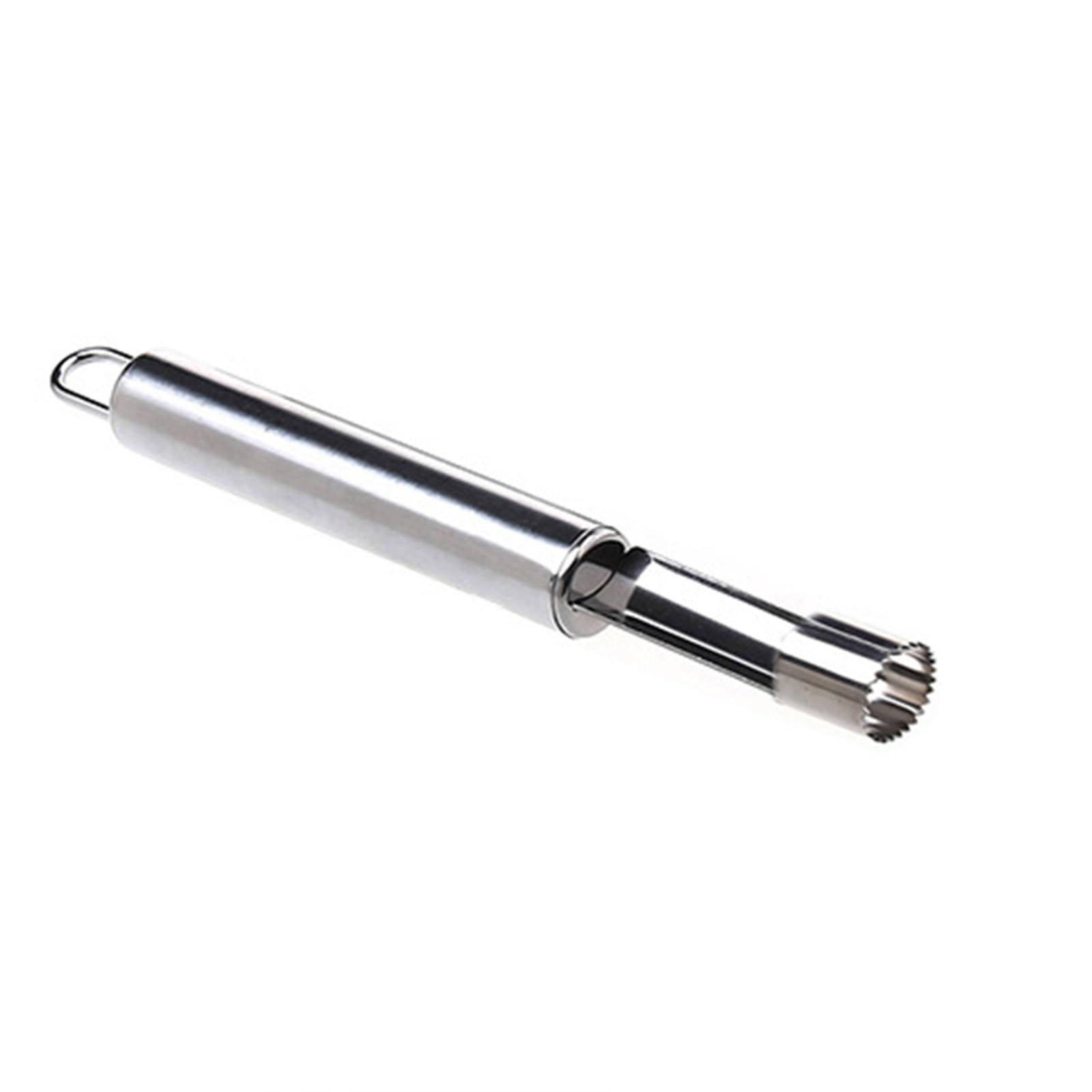 1.4 cm diameter stainless steel fruit corer tool, hawthorn date cherry apple multi-purpose corer, seed corer corer for home kitchen - Image 1
