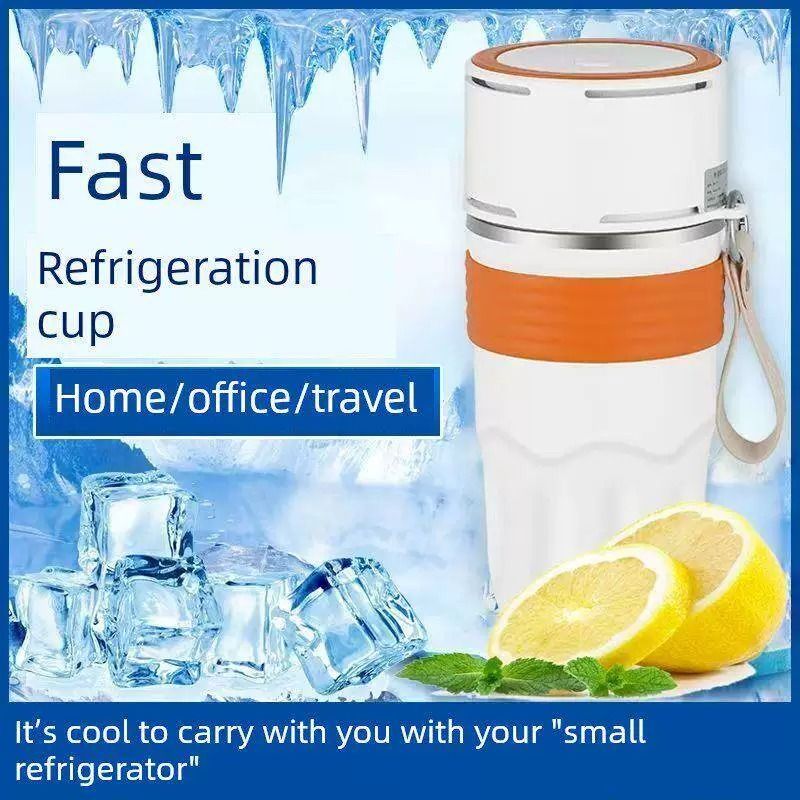 USB Heated & Cooling Smart Cup, Fast Cooling 0–10°C & Heating Up to 50°C, Portable Thermostatic Cold & Hot Cup, Car Office Travel Use, USB Powered Beverage Cooler & Warmer, Works with Power Bank & Car Charger,Grey - Image 3