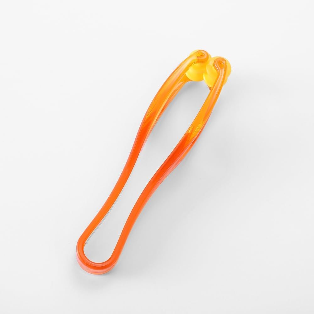 2Pcs Foot & Finger Roller Massager, Amber‑Colored Plastic Acupoint Massage Tool, Boost Blood Circulation, Relieve Finger Pain and Stress for Hands and Feet - Image 2