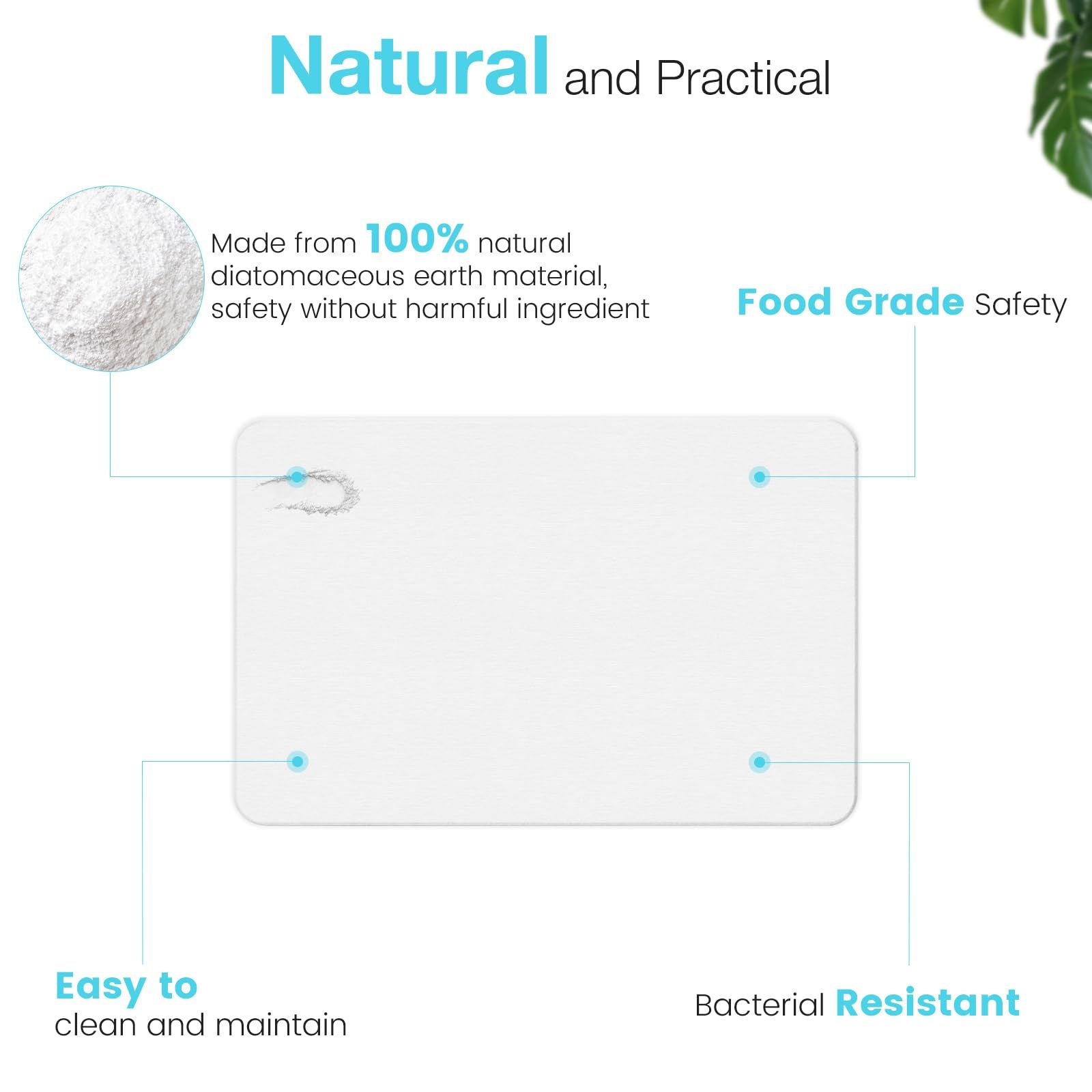 High-quality white pure cotton bathroom mat, ultra-soft, absorbent, quick-drying bathroom rug, non-slip, washable bathroom mat(60cm*40cm) - Image 5