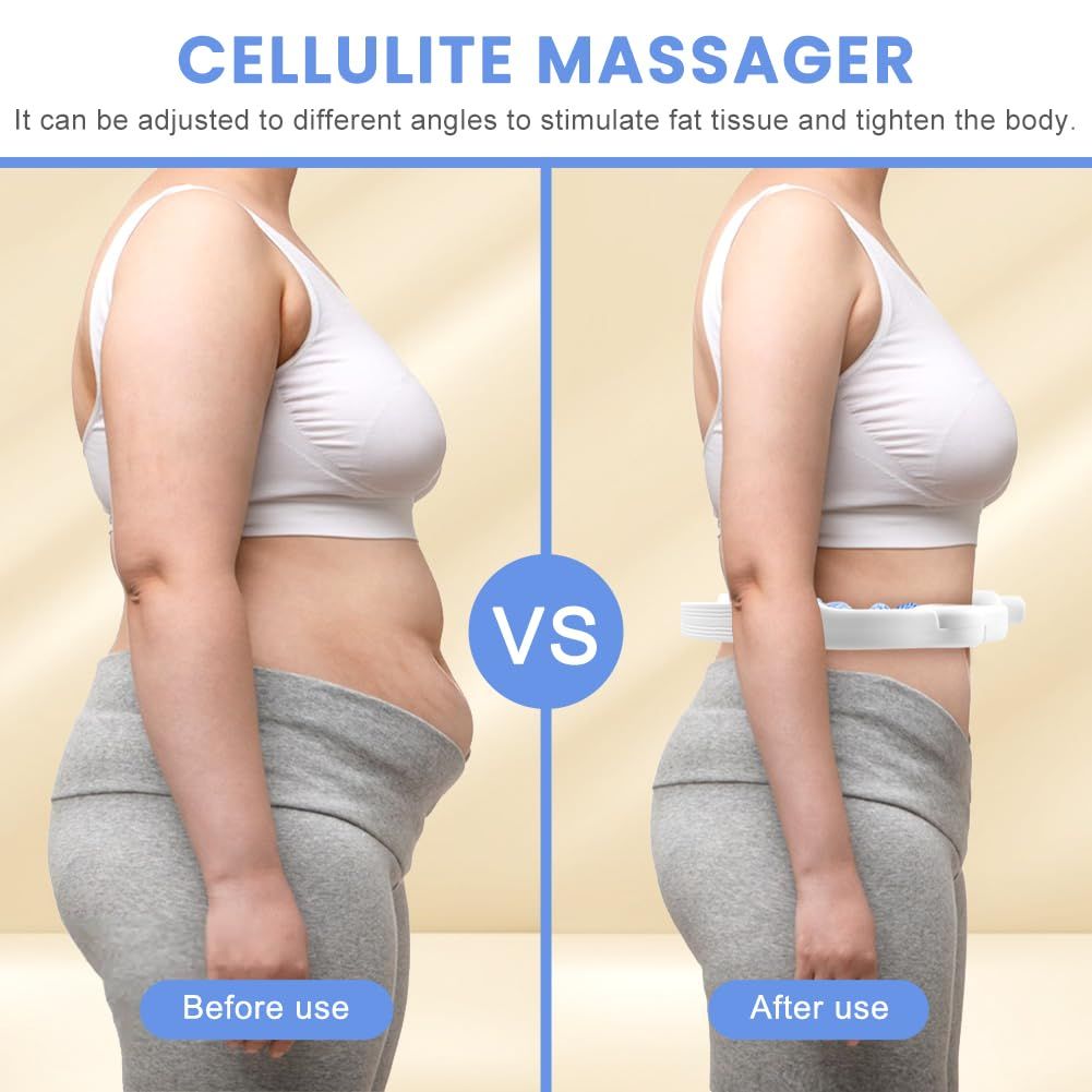 Blue leg massage roller clip, calf muscle relaxation and shaping tool, yoga fitness leg trainer, leg muscle relaxation and slimming device. - Image 5