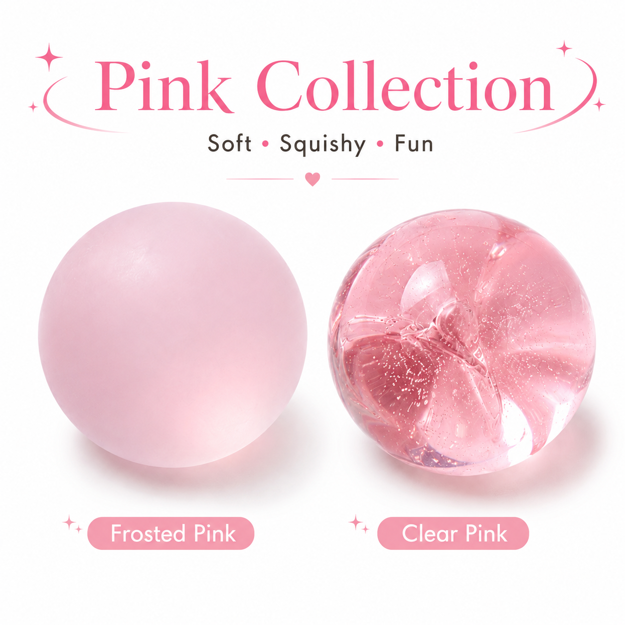 Clear Green Coconut Oil Stress Ball, Slow Rising Non-Sticky Squishy Squeeze Ball, Soft Sensory Fidget Toy for Stress Relief, Relaxation and Focus - Image 7