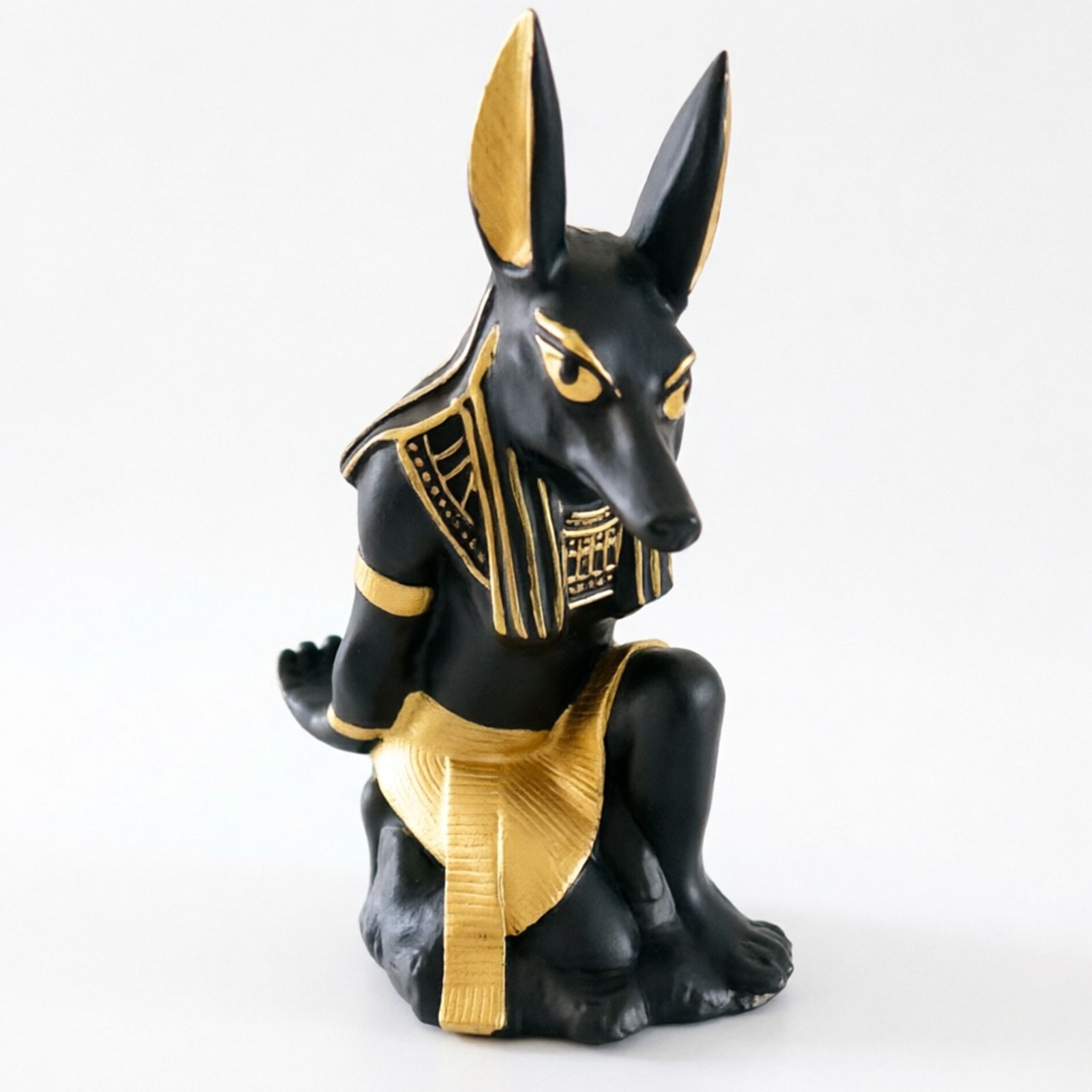 Ancient Egyptian Anubis Wine Rack - Creative Resin Craft Wine Bottle Holder, Home Bar Cabinet Decoration - Image 2