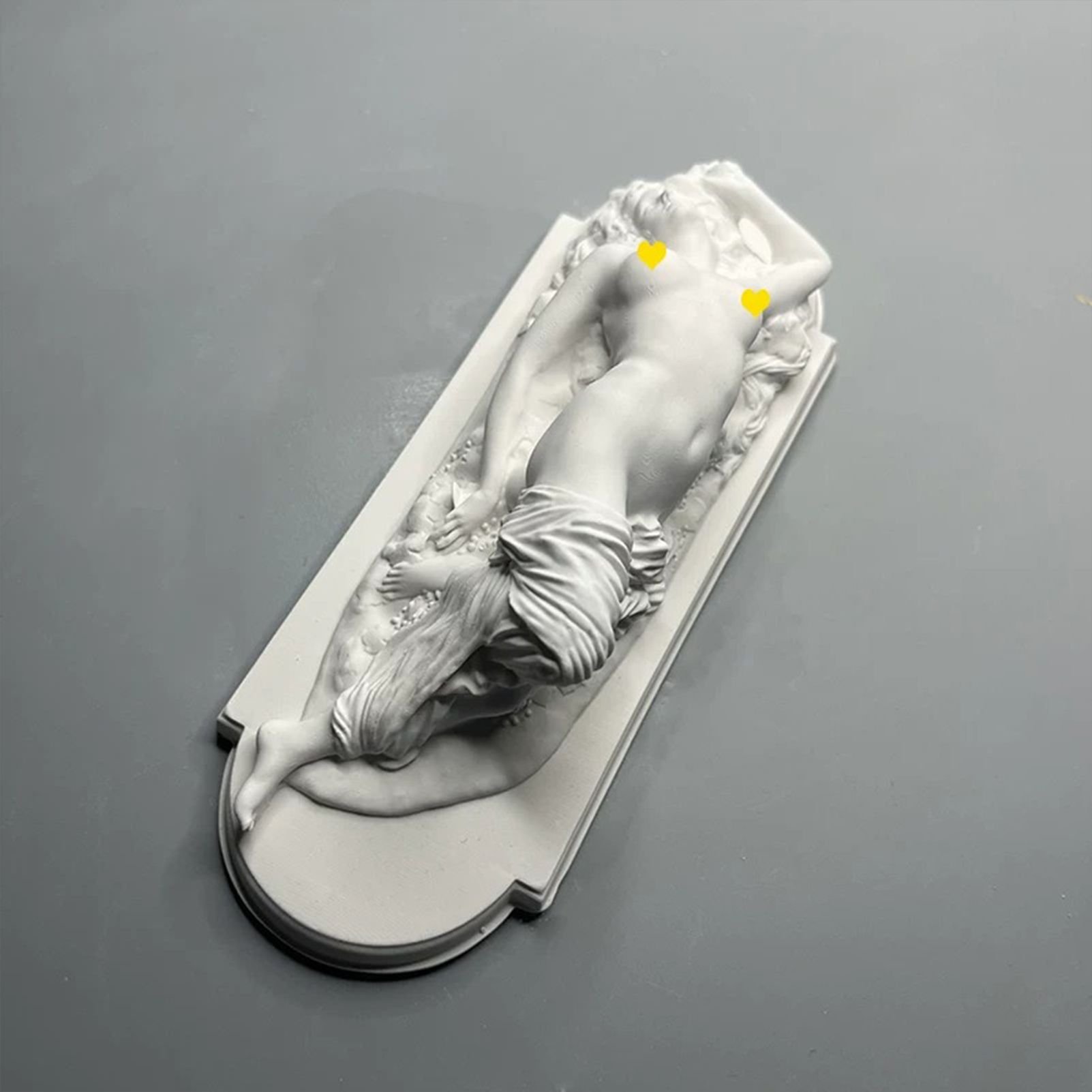Nordic Retro Relief Roman European Figure Sculpture Plaster Statue - Artistic Home Decor for Shelf, Desk & Study, Perfect Gift for Art Lovers - Image 3