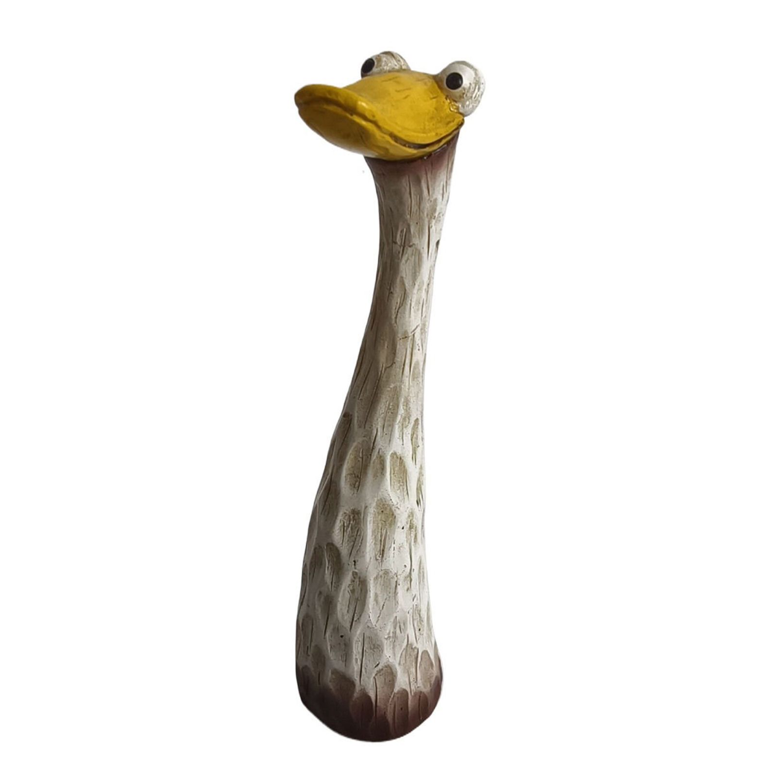 Outdoor Garden Deco Goose Resin Animal Statues, Fun Lawn Ornaments for Farmhouse or Microlandscape Design, Weatherproof & Durable - Image 1