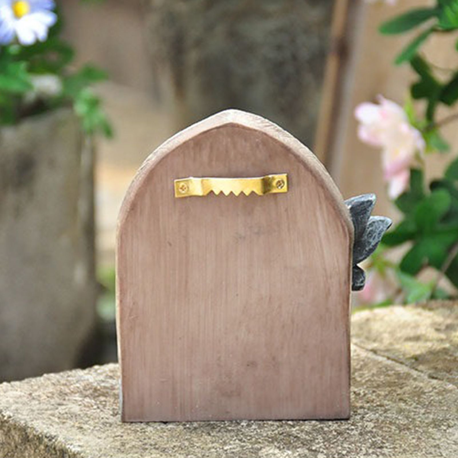 Whimsical Fairy Door Garden Statue Enchanting Outdoor & Indoor Decor for Flower Beds, Patios, Lawns, and Fairy Gardens - Image 5