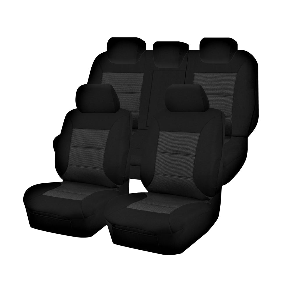 Premium Jacquard Seat Covers - For Honda Civic 9Th Gen Series Iii Hatch (2012-2016) - Image 1