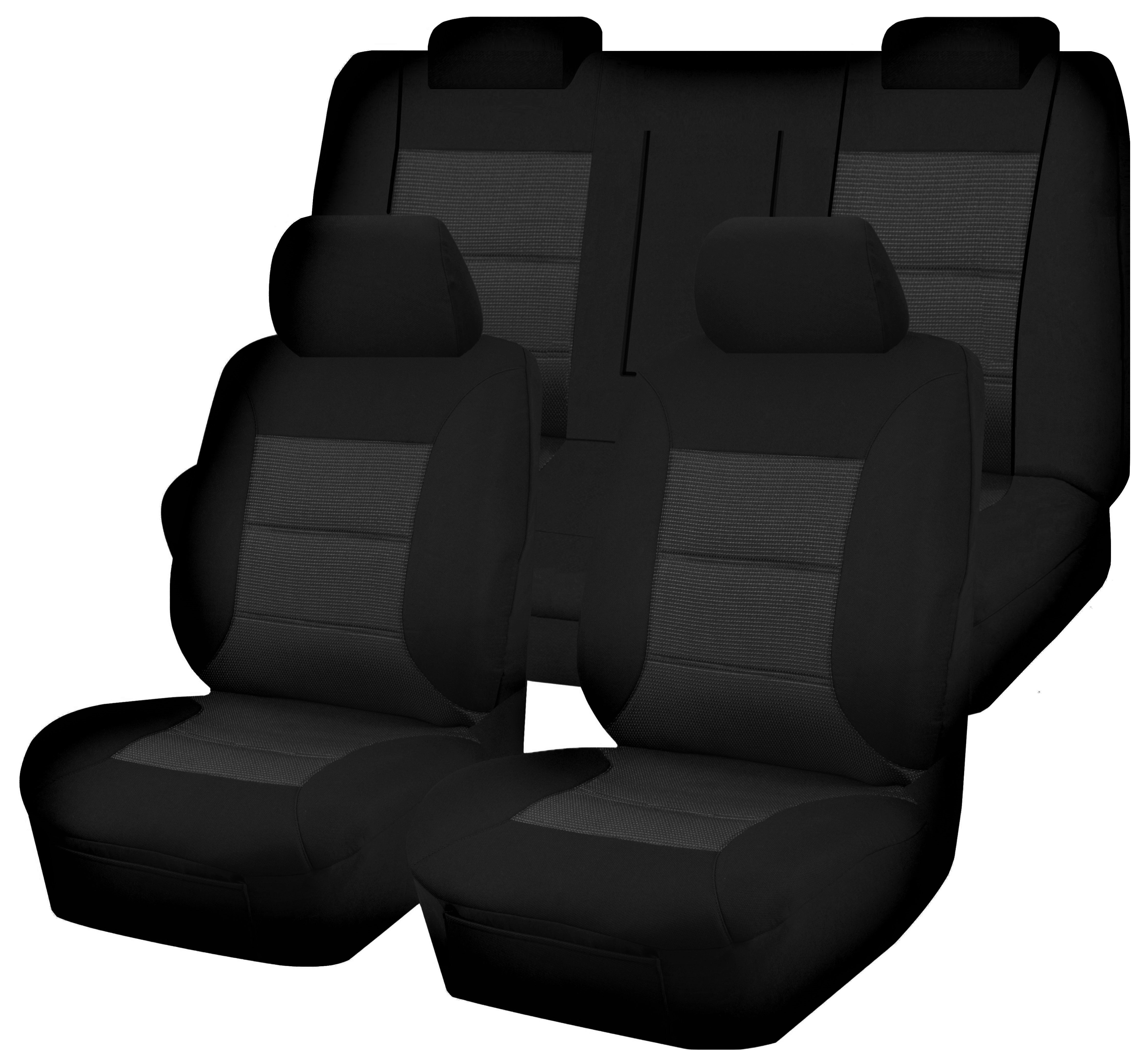 Premium Jacquard Seat Covers - For Holden Commodore Ve-Veii Series Wagon (2006-2013) - Image 1