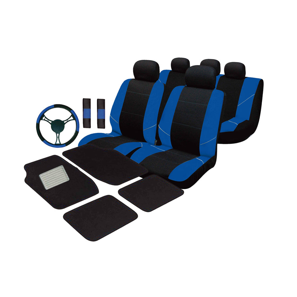 Universal Ultimate Car Accessories Value Pack - Blue - Image 1