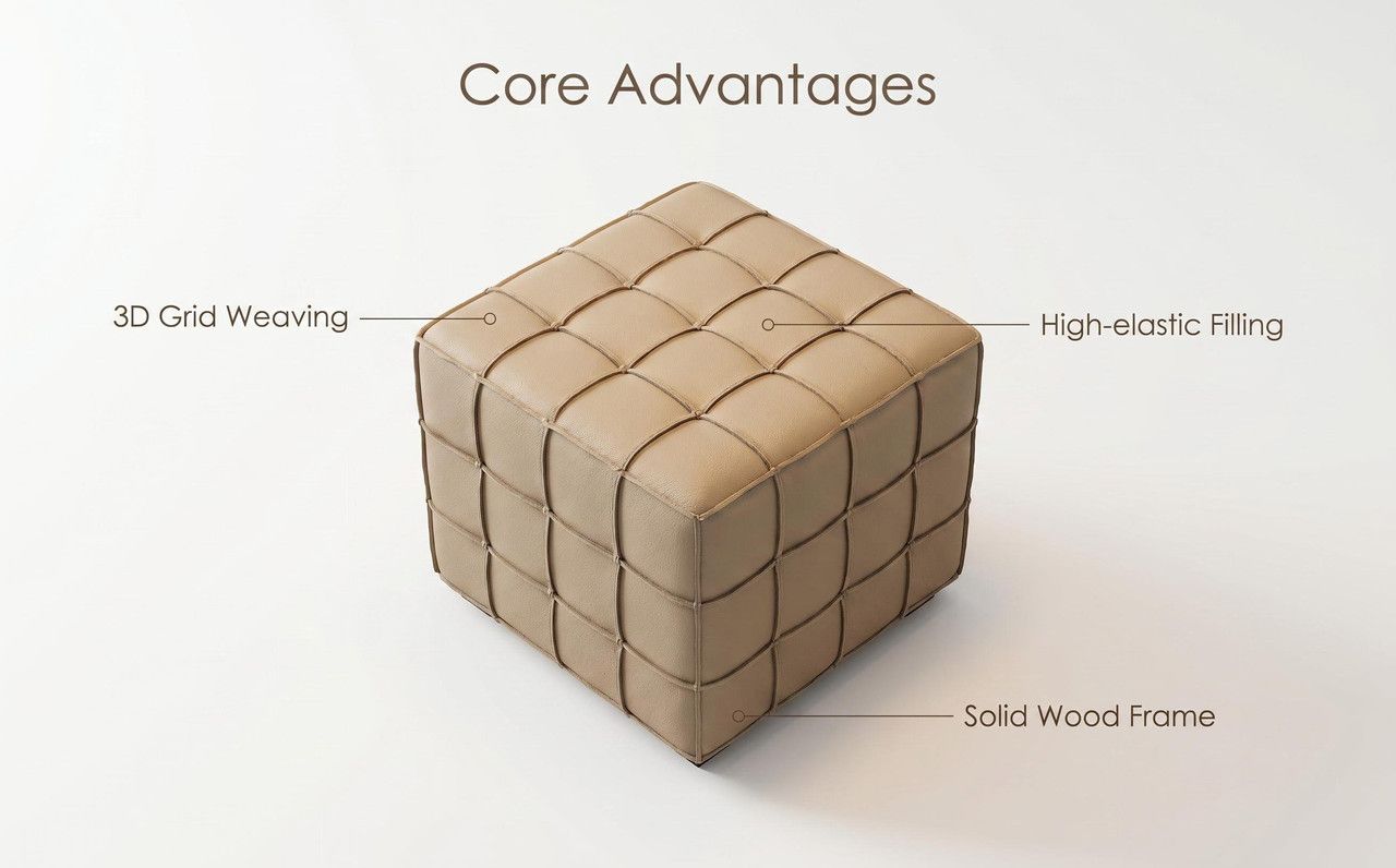 Rubik's Cube Shoe Changing Stool - Image 4