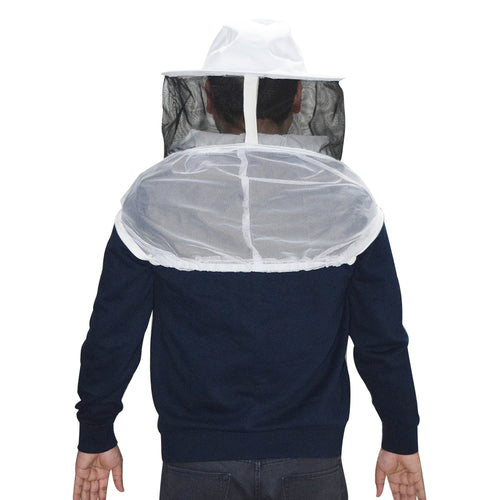 Beekeeping Bee Half Body Round Head Veil Protective Gear - Image 3