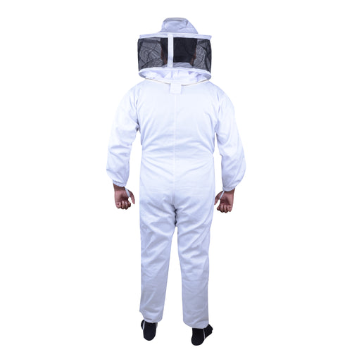 Beekeeping Bee Full Suit Standard Cotton With Round Head Veil S - Image 2