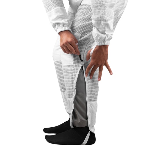 OZBee Premium Full Suit 3 Layer Mesh Ultra Cool Ventilated Round Head Beekeeping Protective Gear Size  5XL - Image 2