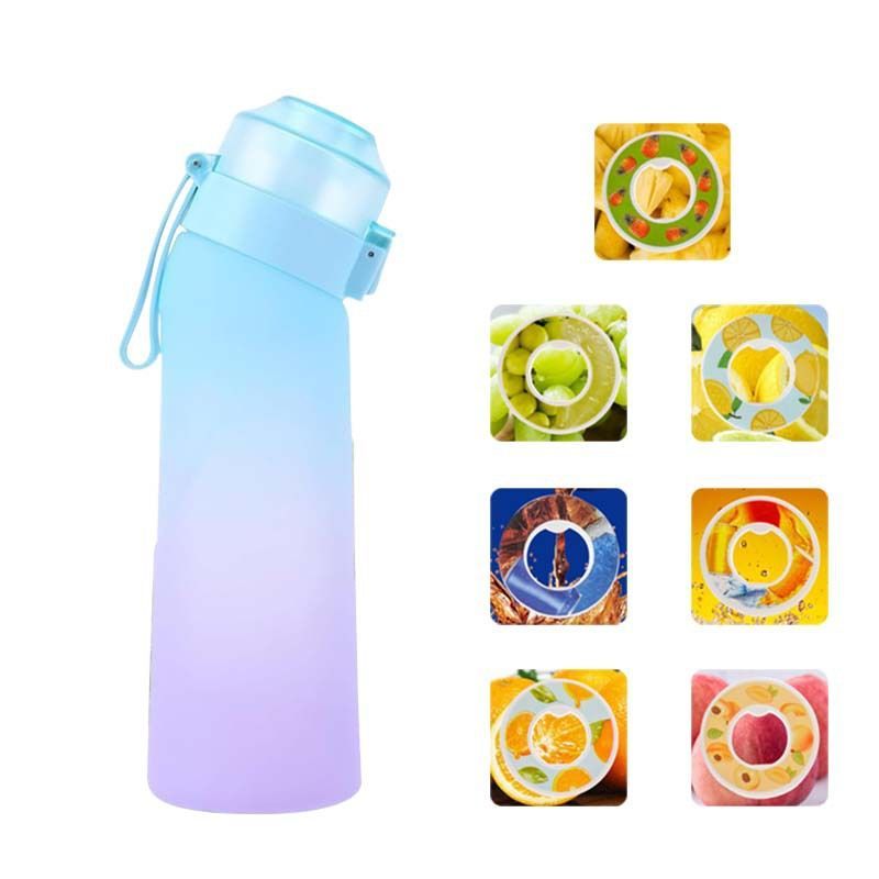 0 Sugar 0 Calorie Scented Water Bottle Blue purple gradient - Image 1