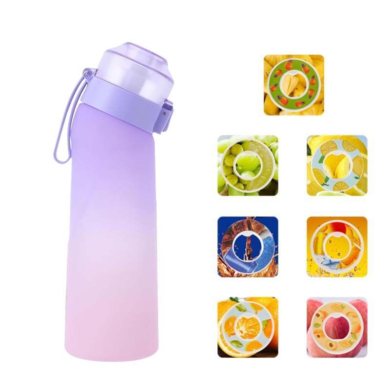 0 Sugar 0 Calorie Scented Water Bottle Gradient purple pink - Image 1