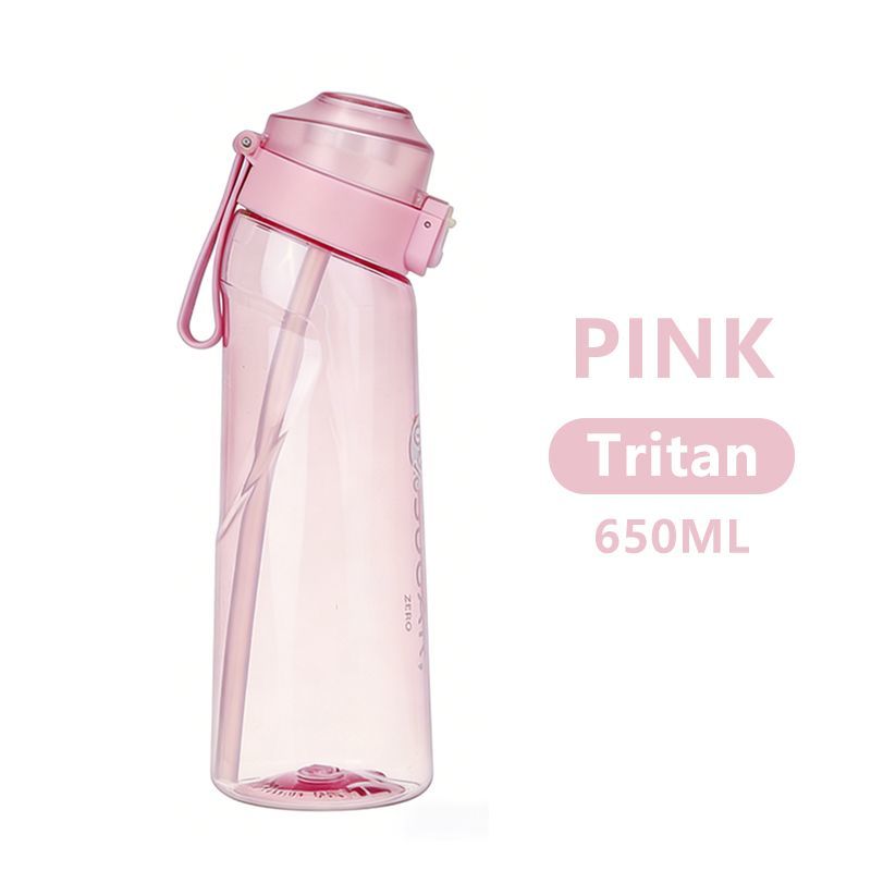 0 Sugar 0 Calorie Scented Water Bottle Pink - Image 1