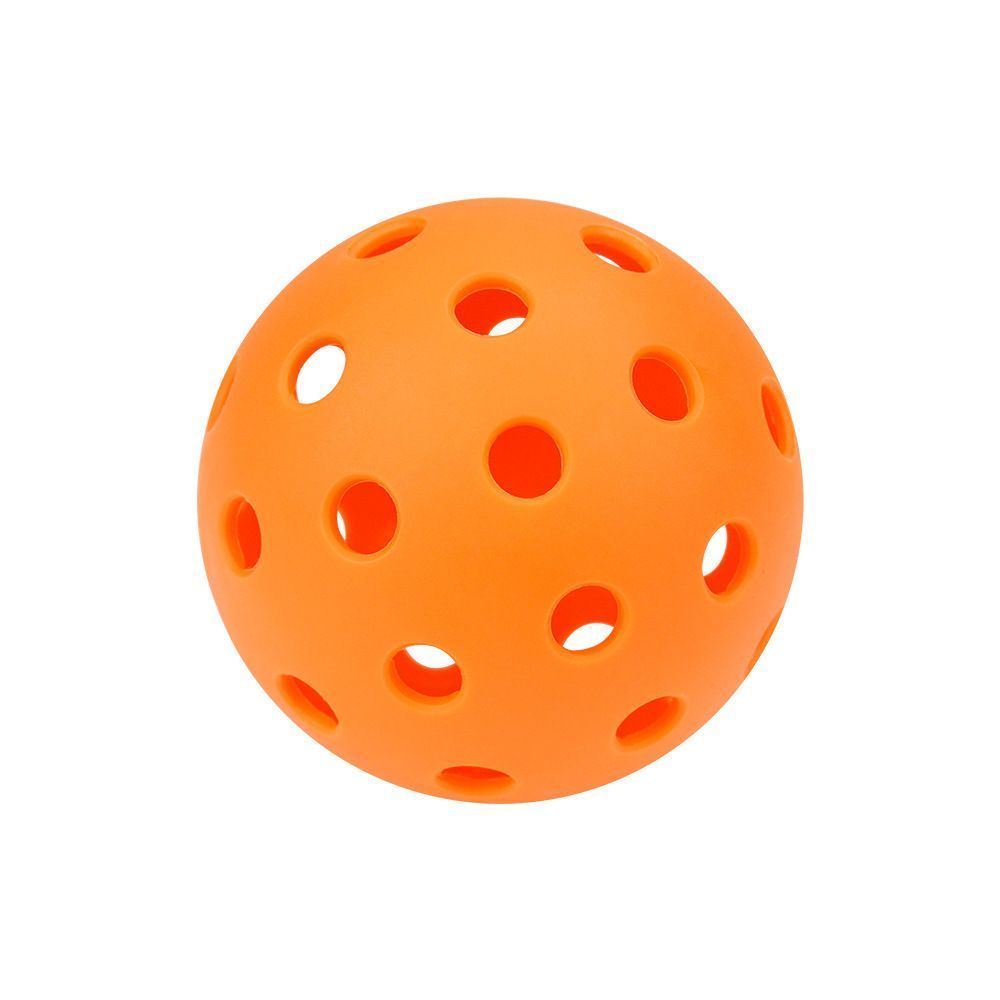 15-Pack 72mm Orange Pickleballs 26-Holes - Image 1