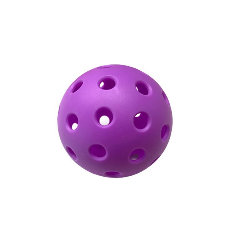 15-Pack 72mm Purple Pickleballs 26-Holes - Image 1