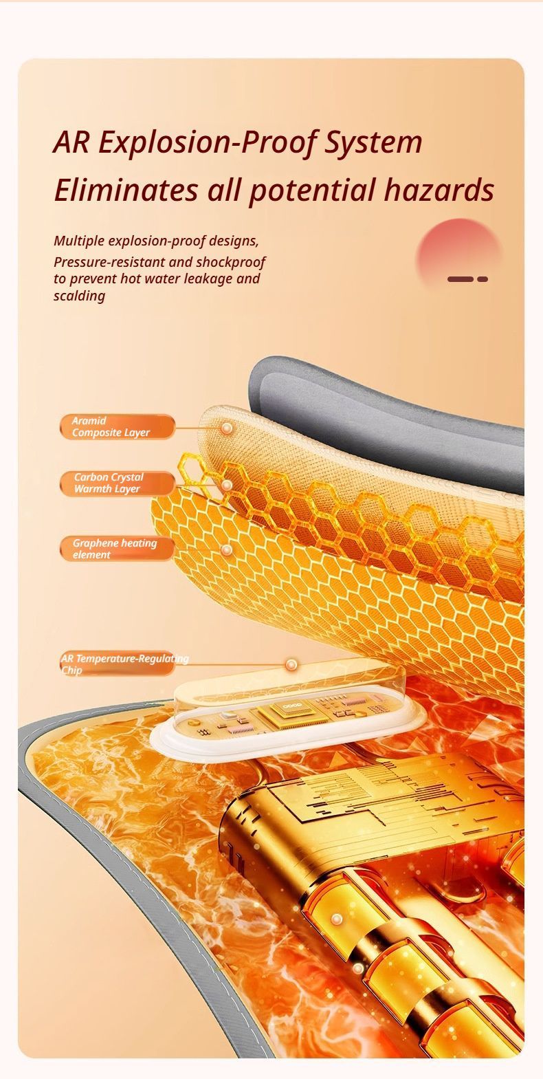 2nd Gen Hand Warmer - orange - Image 4