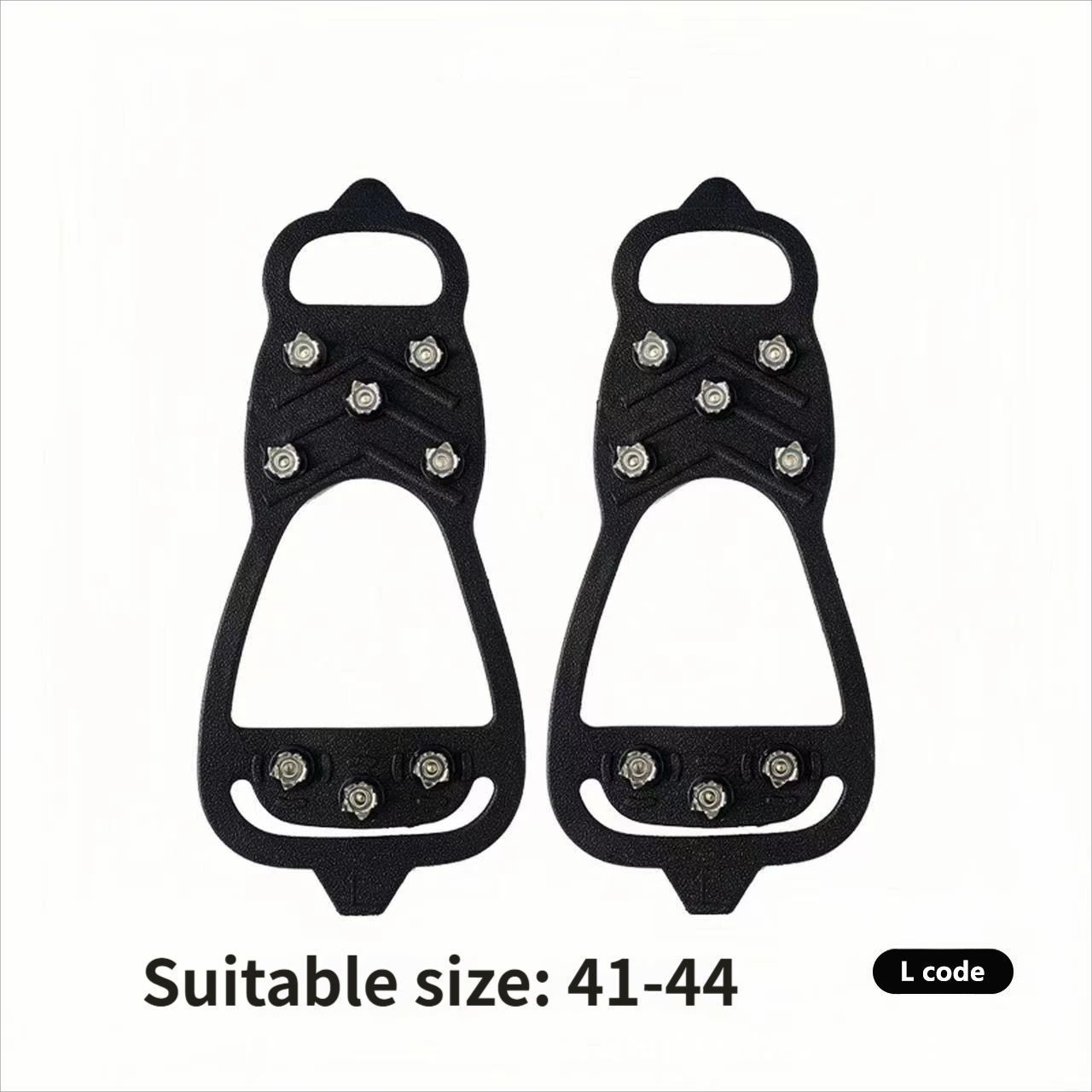 8-toothed crampon anti-slip shoe covers-Size41to44 - Image 2