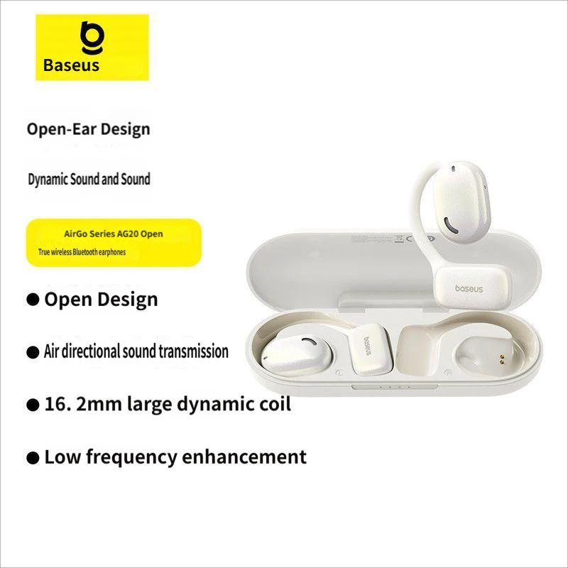 AG20 Bluetooth headset-White - Image 1