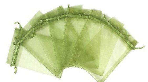 Insect-proofmeshbags,armygreen,20-pack - Image 1