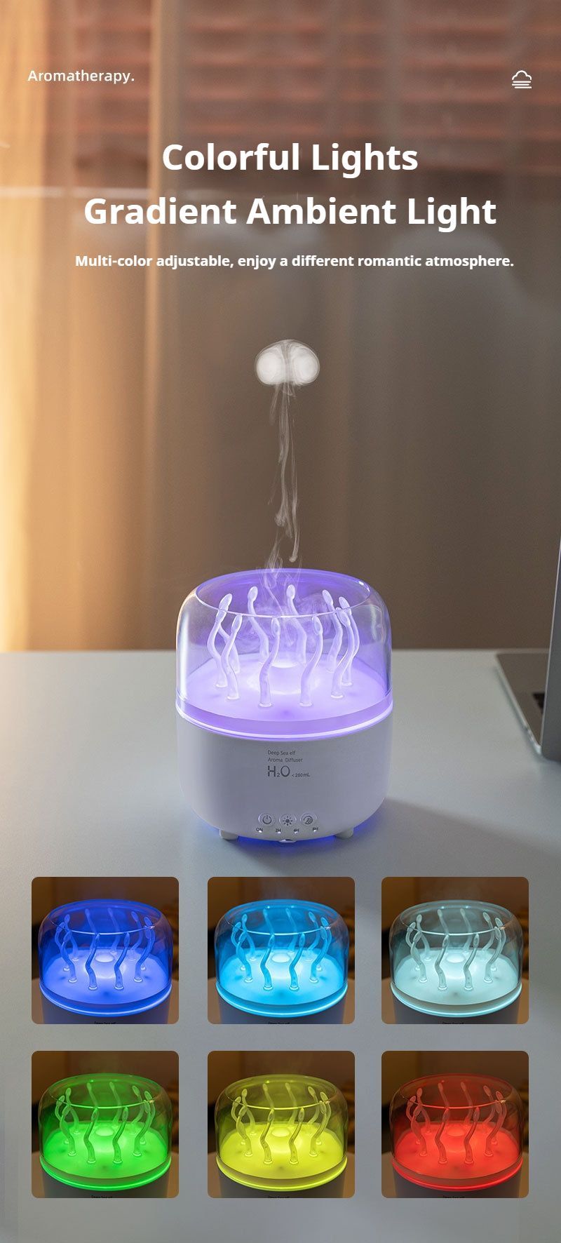 Aromatherapy diffuser black - Image 6