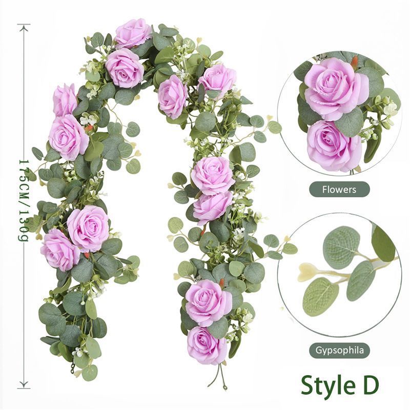 Artificial Eucalyptus Vine purple - Image 1