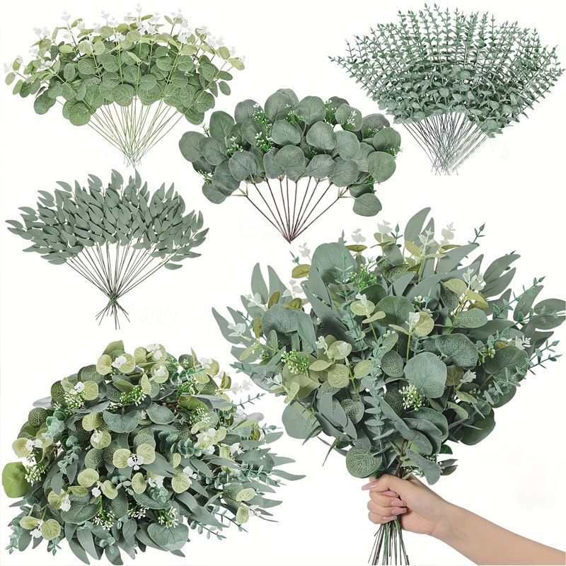 Artificial-flower-Long-pointed-leaf-with-fruit-27cm - Image 6