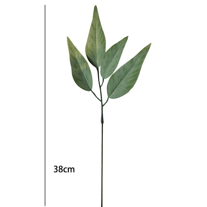 Artificial-flower-Small-4-pointed-leaf-38cm-per-piece - Image 1