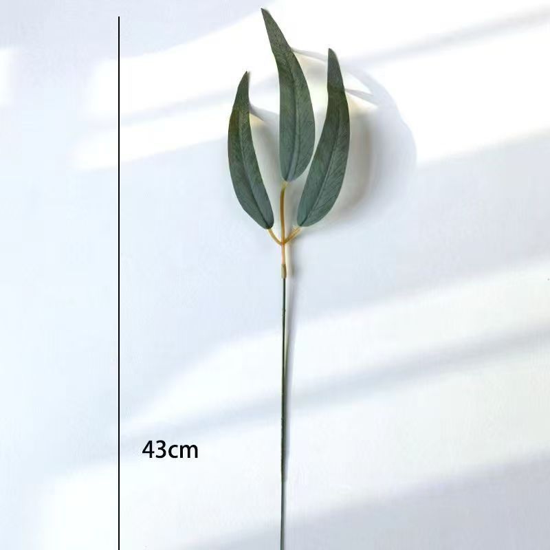 Artificial-flower-Three-leaf-plant-43cm-per-unit - Image 1