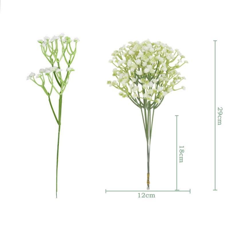 Artificial-flower-White-Baby's-Breath-29cm-4g-PerStem - Image 1