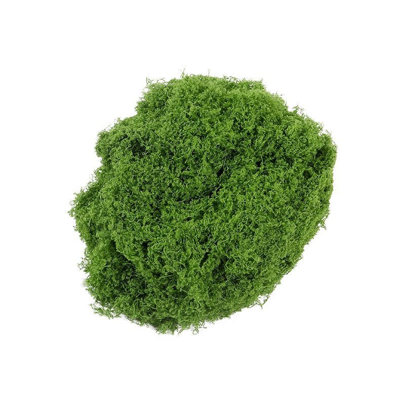 diy artificial moss lawn-Dark Green Filamentous Moss 500g (Bulk) - Image 1